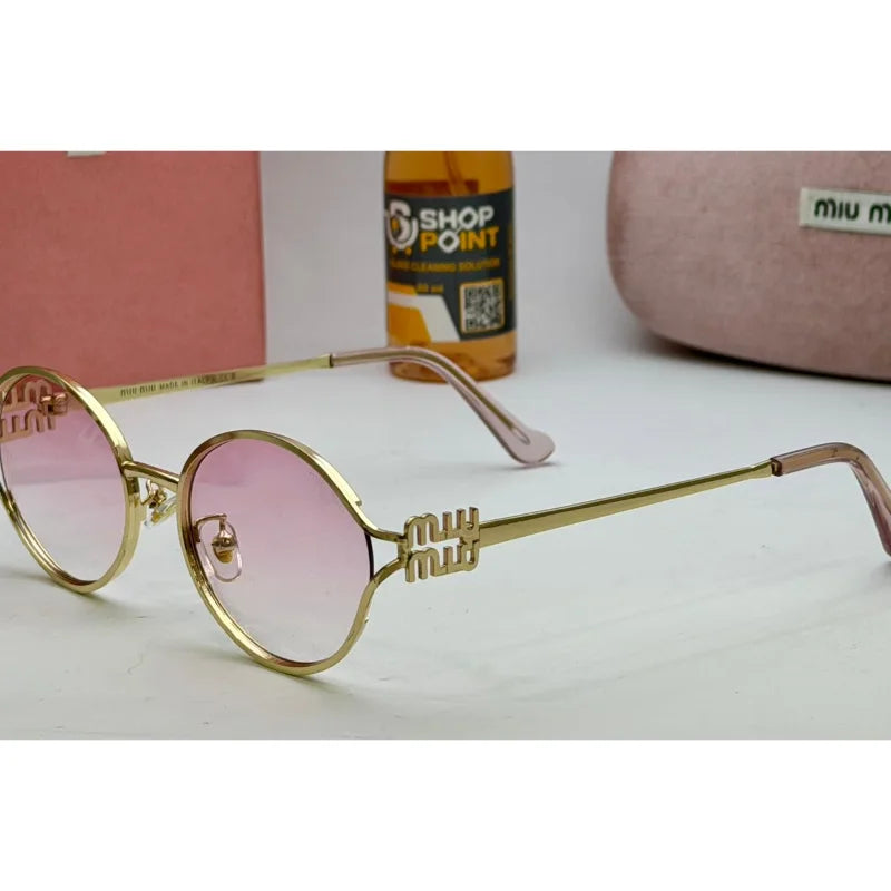 Miu Miu Logo Pink sunglasses