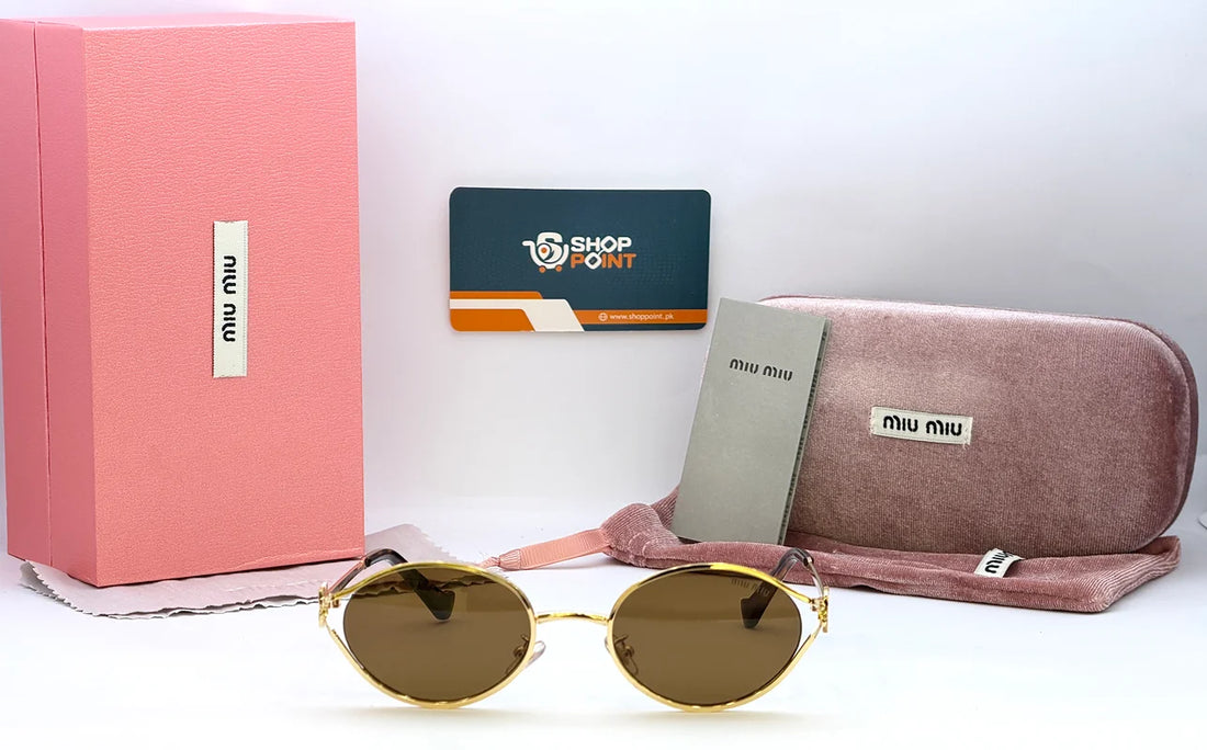 Miu Miu Logo Sunglasses
