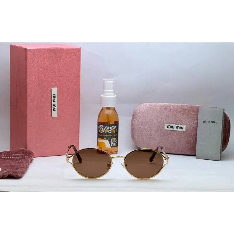 Miu Miu Logo Sunglasses