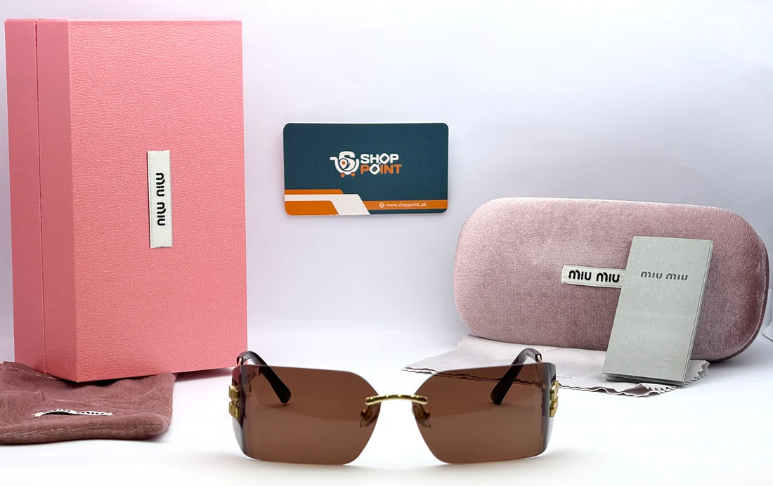 Miu Miu Rimless Sunglasses