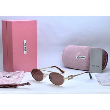 Miu Miu vertical logo Sunglasses