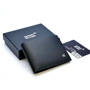 Mont Blanc Black Leather Wallet