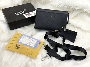 Montblanc Black Crossbody Pouch Bag