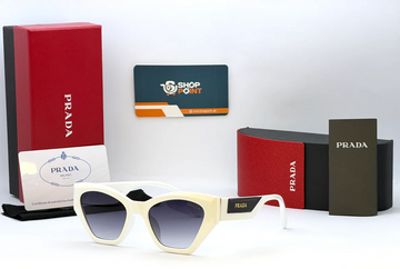 Prada 3359 White Sunglasses