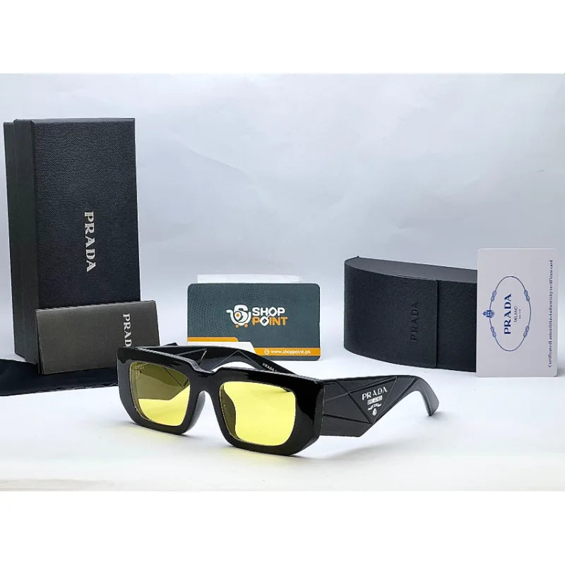 Prada SPR 20Z Black Color Sunglasses