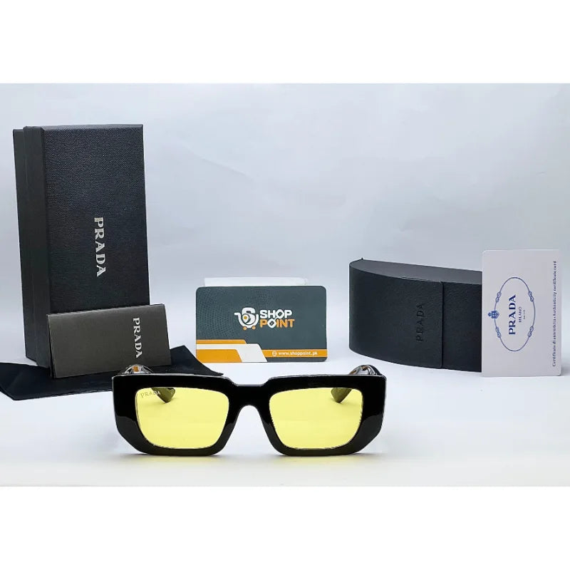 Prada SPR 20Z Black Color Sunglasses