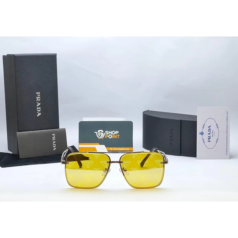 Prada 17439 Silver Sunglasses