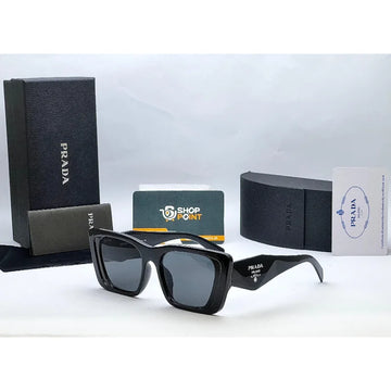 Prada 6076 Black Cat Eye Sunglasses