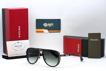 Prada PR7014/S Black Grey Gradient Sunglasses