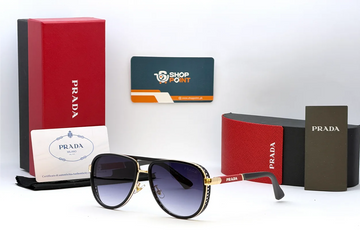 Prada PR7014/S Black Purple Gradient Sunglasses