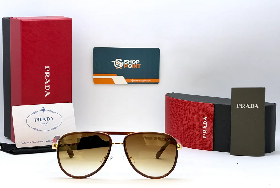 Prada PR7014/S Brown Gradient Sunglasses