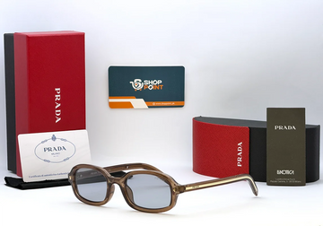 Prada PR 006S Brown Grey Gradient Sunglasses