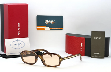 Prada PR 006S Tortoise Beige Lens Sunglasses