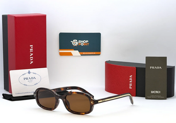 Prada PR 006S Tortoise Brown Lens Sunglasses