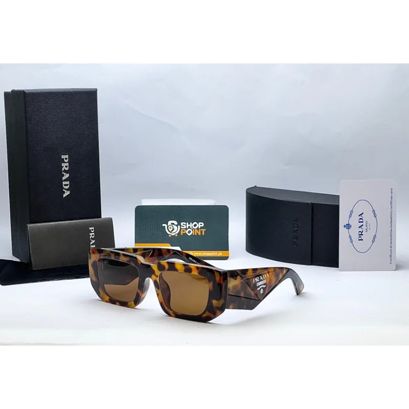 Prada Symbole Sunglasses - Brown