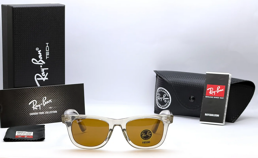 Ray-Ban 2140 Transparent Brown Sunglasses