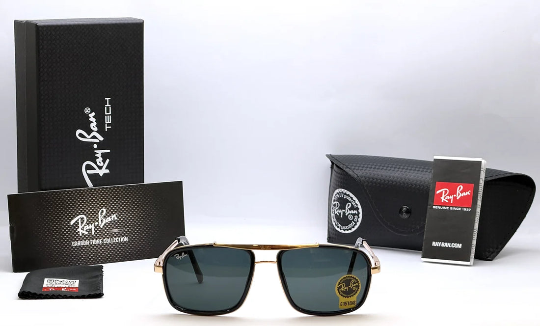 Ray-Ban 4413 Gold Black Sunglasses