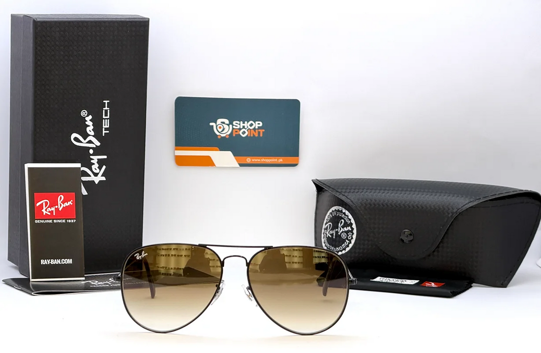 Ray-Ban RB3026 62 Brown Gradient Aviator Sunglasses