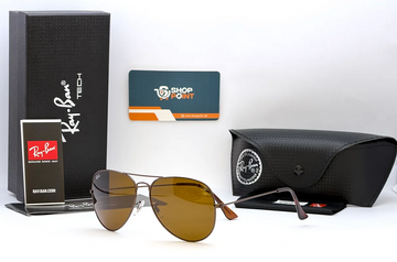 Ray-Ban RB3026 62 Brown Lens Aviator Sunglasses