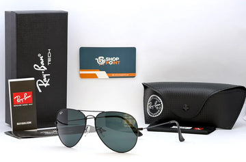 Ray-Ban RB3026 62 Classic Green Lens Aviator Sunglasses