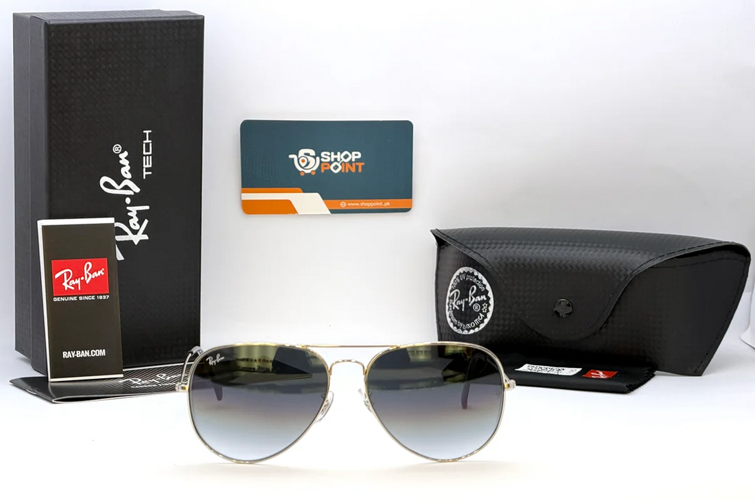 Ray-Ban RB3026 62 Gradient Lens Aviator Sunglasses