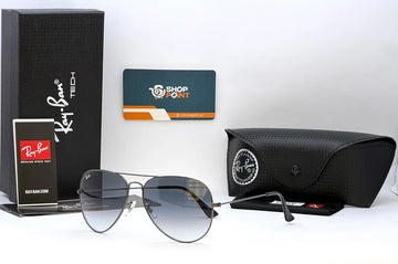 Ray-Ban RB3026 62 Grey Blue Gradient Aviator Sunglasses
