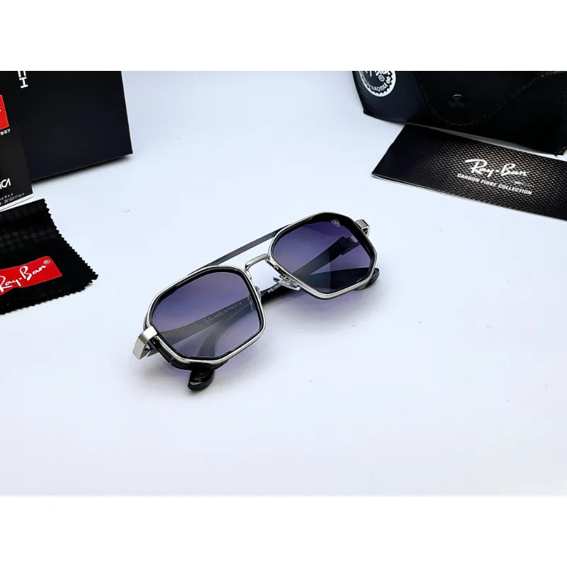 Ray-Ban Silver SCUDERIA FERRARI Sunglasses