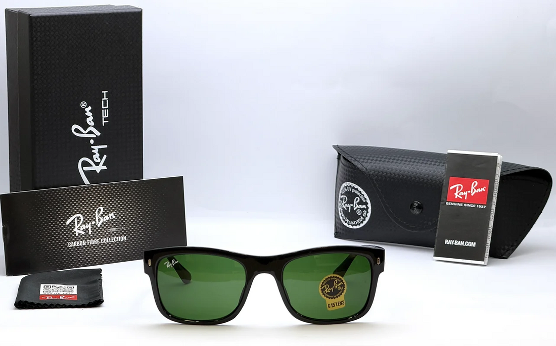 Ray-Ban 4428 Black Green Sunglasses