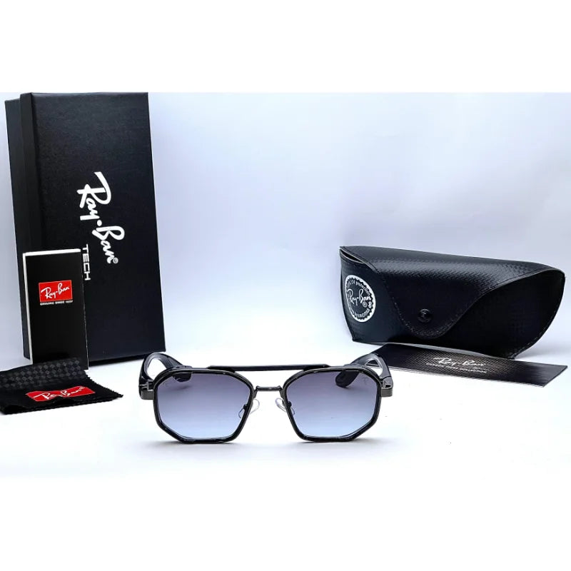 Ray-Ban Gray SCUDERIA FERRARI Sunglasses