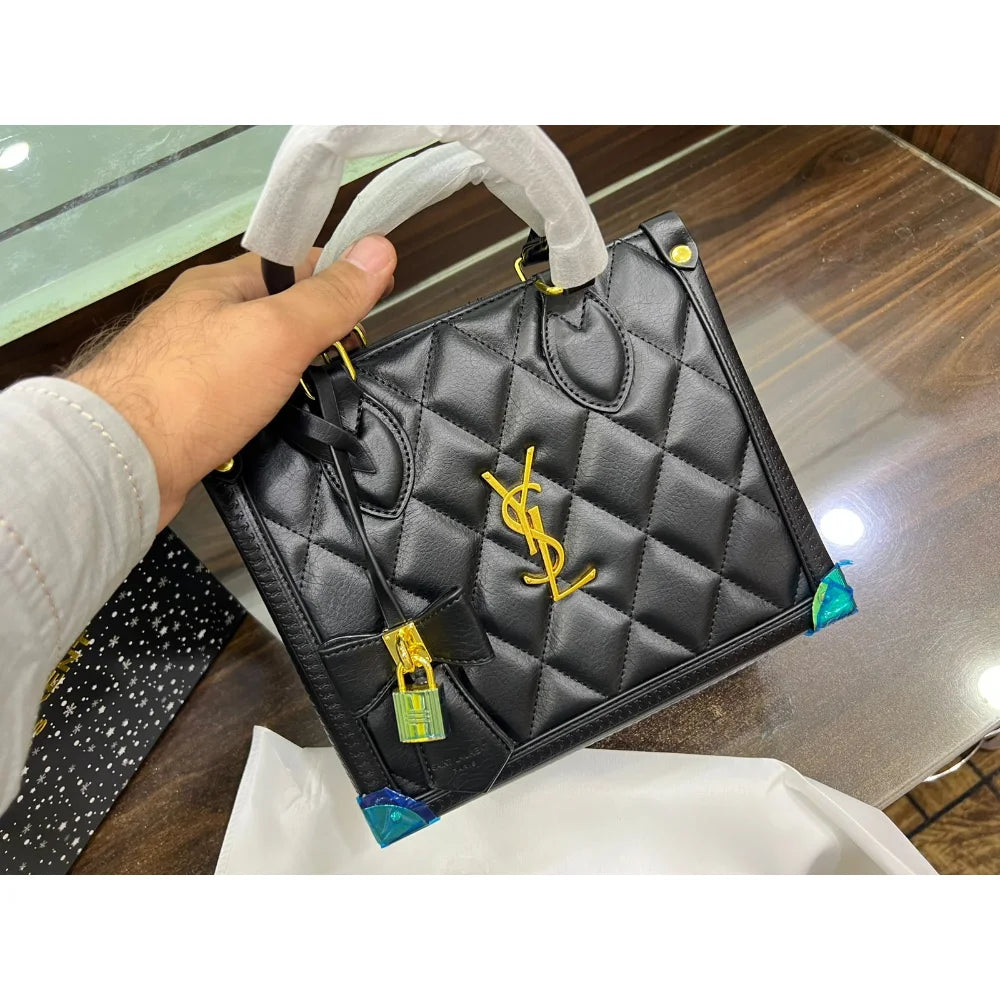 Saint Laurent Gaby Vanity Bag – Premium Quilted Leather  Luxury Designer Bag