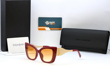 Saint Laurent M1725L Burgundy Gradient Sunglasses