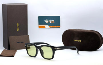 Tom Ford 1309X Black Frame Green Lens Photochromic Sunglasses
