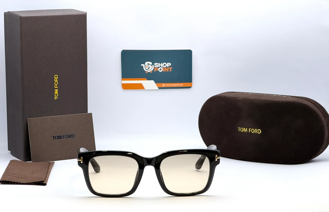 Tom Ford 1309X Black Frame Photochromic Sunglasses