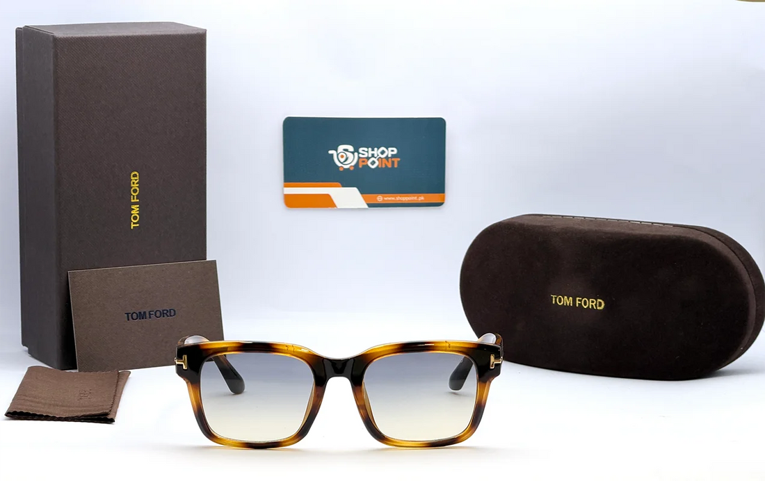 Tom Ford 1309X Tortoise Brown Gradient Photochromic Sunglasses