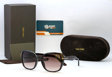 Tom Ford FT1223 Brown Gradient Square Sunglasses