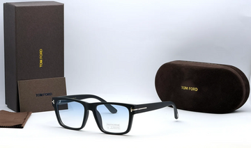 Tom Ford TF1303 Black Rectangular Photochromic Sunglasses