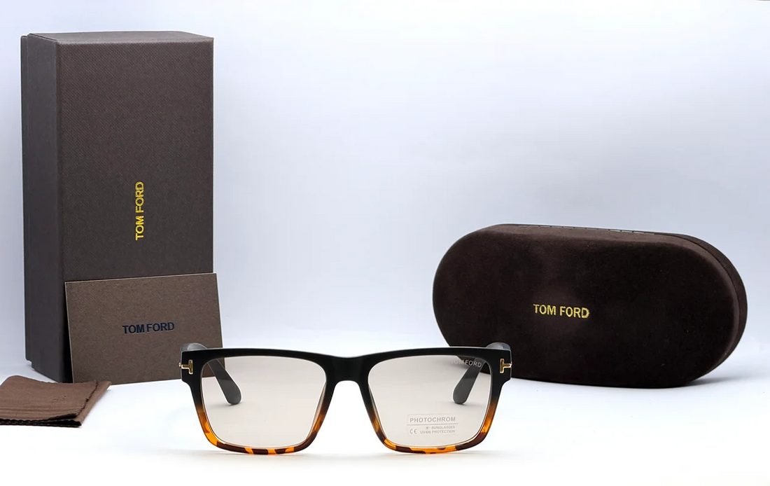 Tom Ford TF1303 Black Tortoiseshell Gradient Photochromic Sunglasses