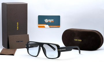 Tom Ford TF1312 Black Square Frame Photochromic Sunglasses