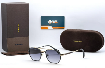 Tom Ford TF617 Black Blue Lens Sunglasses