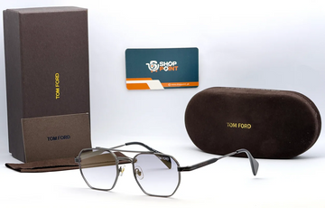 Tom Ford TF617 Gunmetal Grey Lens Sunglasses