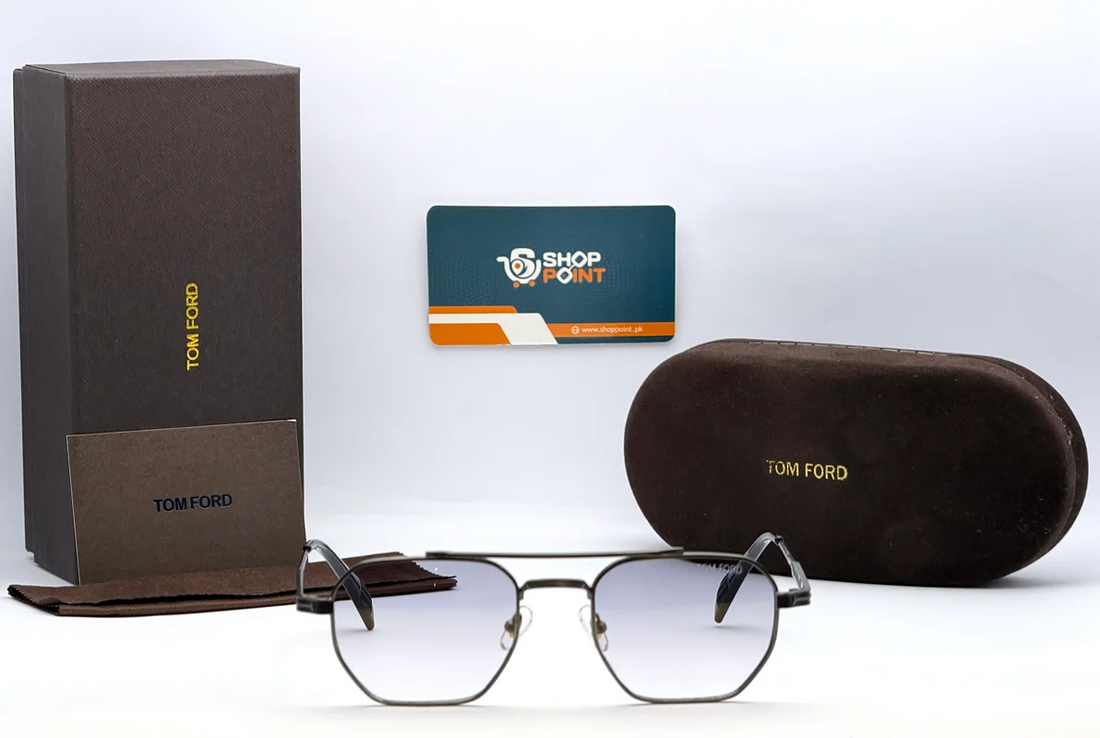 Tom Ford TF617 Gunmetal Grey Lens Sunglasses