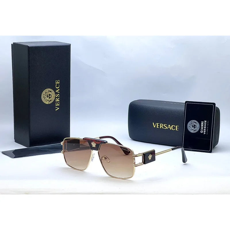 Versace Brown Sunglasses - Navigator