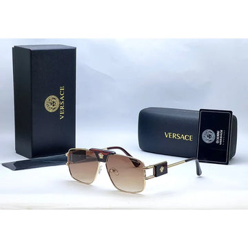 Versace Brown Sunglasses - Navigator