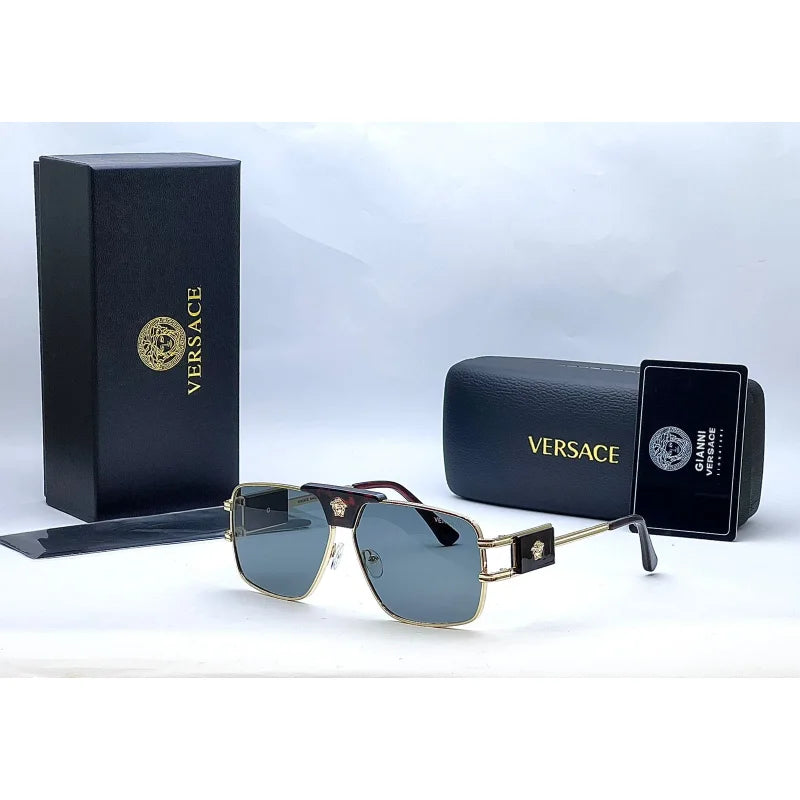 Versace Dark Brown Sunglasses - Navigator