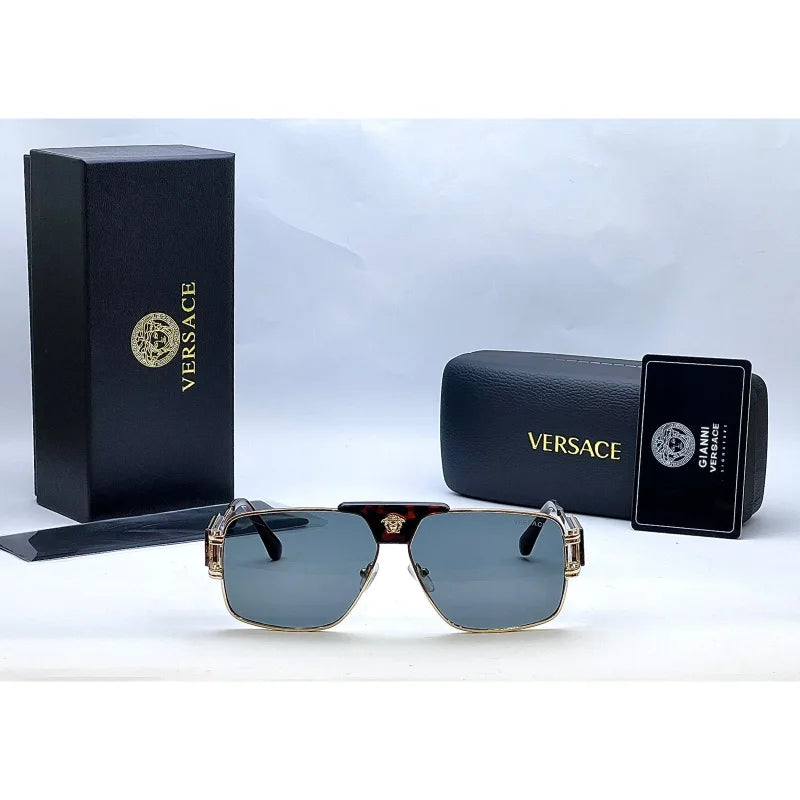Versace Dark Brown Sunglasses - Navigator