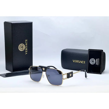 Versace Black Navigators Sunglasses
