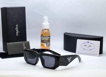 Pra--da Sunglasses Logo Arm