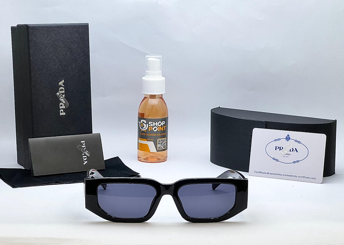 Pra--da 6002 Black Sunglasses