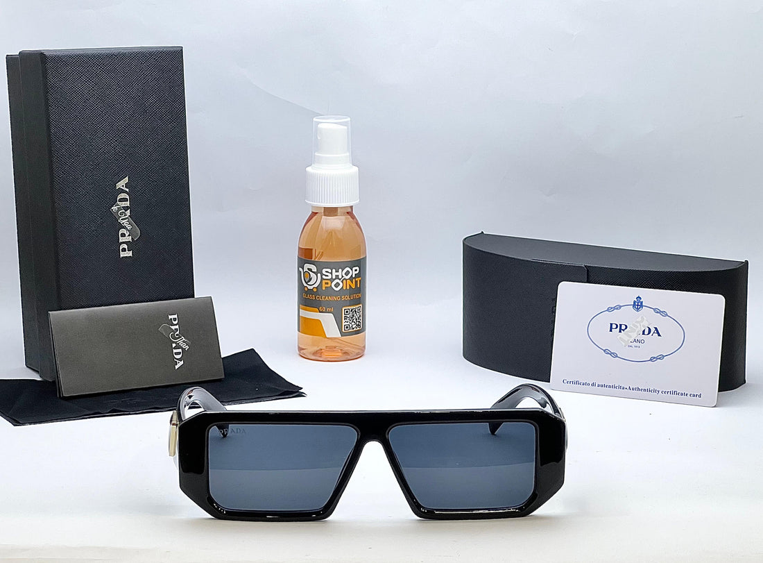 Pra--da 6002 Black Sunglasses