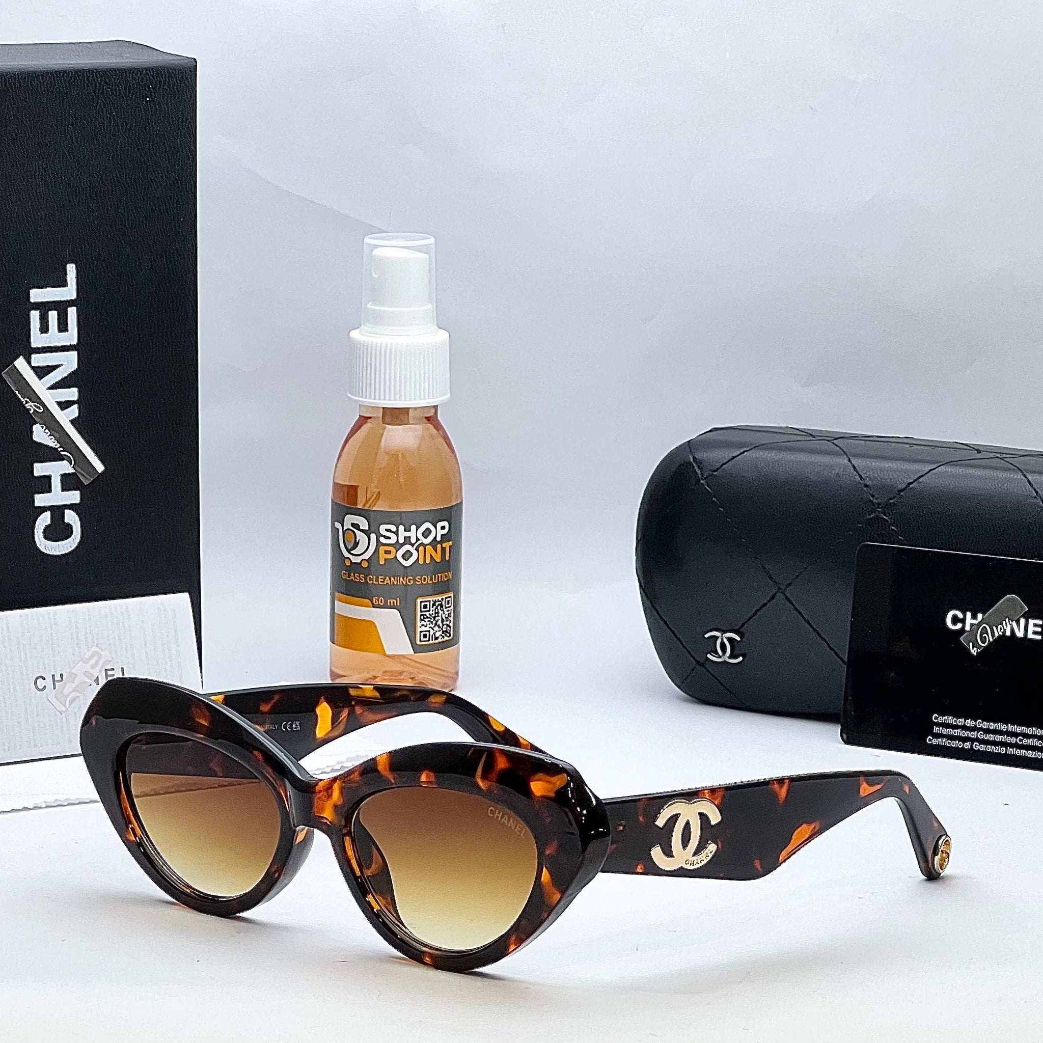 Cha- nel Cat Eye Sunglasses 01